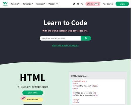w3schools|w3schools home page.